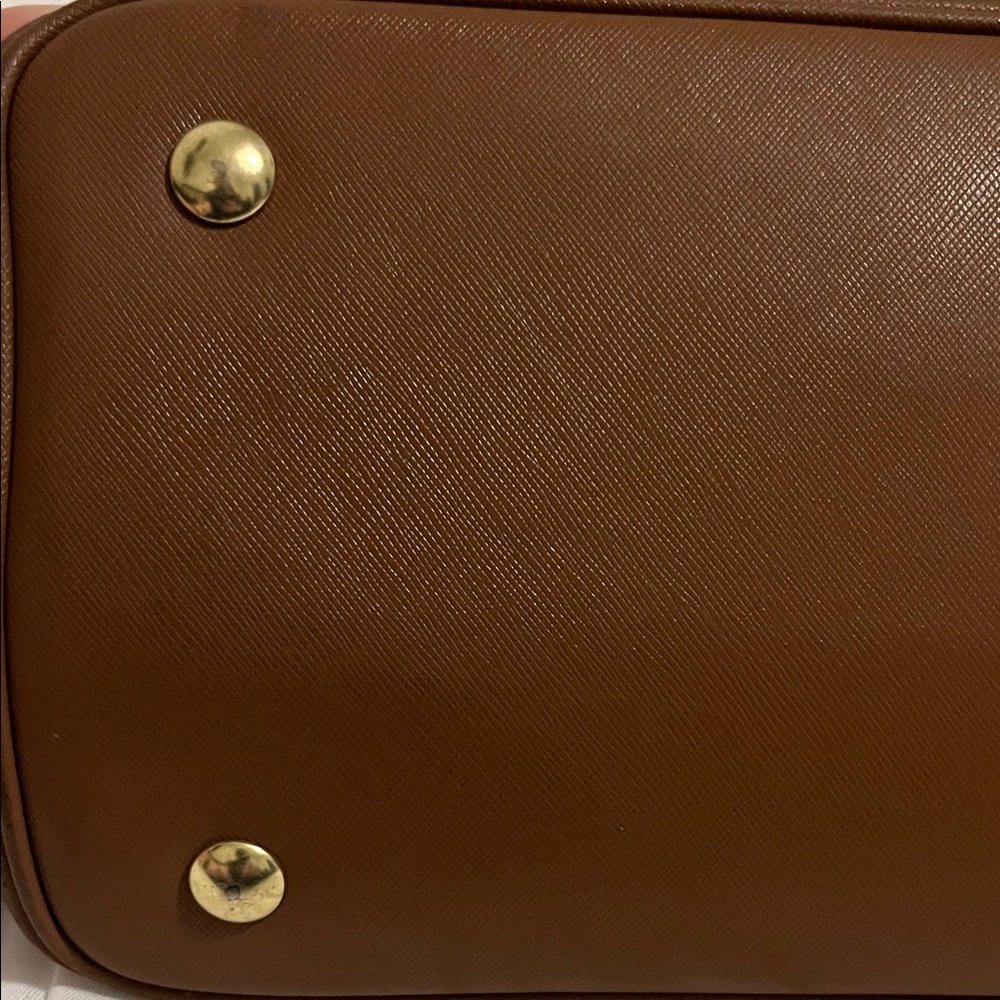 Coach Payton Chestnut Brown Leather Tote with Gold Accents - Picture 15 of 16